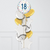 18th Birthday Colourful Foil Balloon Bunch