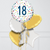 18th Birthday Colourful Foil Balloon Bunch