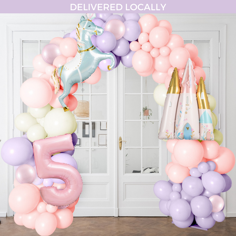 Princess Party Ready-Made Balloon Arch