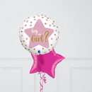 Gender Reveal Inflated Foil Balloon Bunch