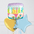 Happy Easter Bunny Ears Inflated Foil Balloon Bunch