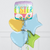 Happy Easter Bunny Ears Inflated Foil Balloon Bunch