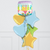 Happy Easter Bunny Ears Inflated Foil Balloon Bunch