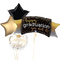 Happy Graduation Inflated Balloon Package