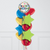 You're Awesome Hearts Inflated Foil Balloon Bunch