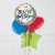 You're Awesome Hearts Inflated Foil Balloon Bunch