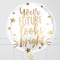 Your Future Looks Bright Graduation Inflated Foil Balloons