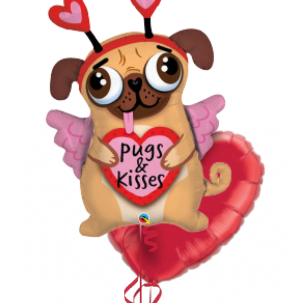 Pugs and hot sale kisses toy