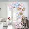 Pastel Baby Asymmetric Balloon Arch