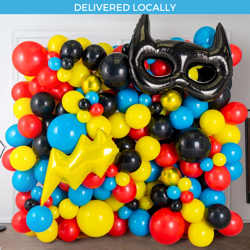 Superhero Party Ready-Made 2m Balloon Wall