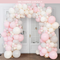 Macaron Pink Ready-Made Balloon Arch