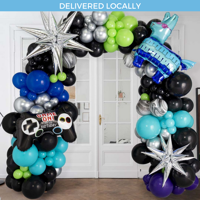 Gaming Party Ready-Made Balloon Arch