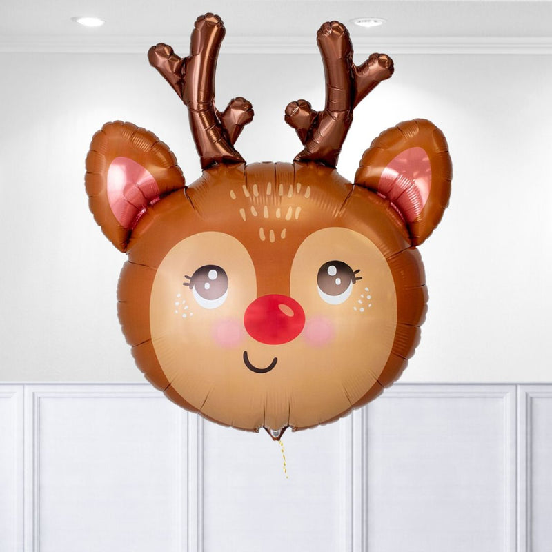 Wonderland Reindeer Christmas Balloon