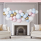 Pastel Baby Inflated Balloon Garland