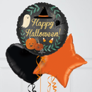 Happy Halloween Cute Pumpkins Foil Balloon Bunch