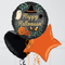 Happy Halloween Cute Pumpkins Foil Balloon Bunch