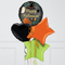 Happy Halloween Cute Pumpkins Foil Balloon Bunch