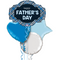 Father's Day Plaid Foil Balloon Bouquet