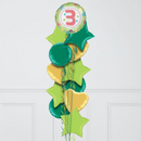 3rd Birthday Fairy Green Balloon Bouquet