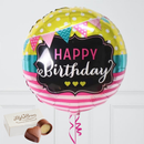 Pink Sparkles Happy Birthday