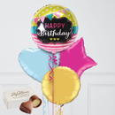 Pink Sparkles Happy Birthday