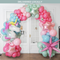 Pastel Unicorn Party Foils Ready-Made Balloon Arch