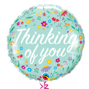 Floral Thinking of You Balloon Bouquet