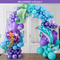 Mermaid Party Foils Ready-Made Balloon Arch