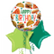 Food Birthday Inflated Foil Balloon Bouquet
