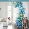 Blue Lagoon Asymmetric Balloon Arch