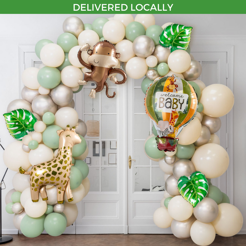 Eucalyptus Baby Party Ready-Made Balloon Arch