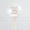Personalised Welcome Baby Confetti Bubble Balloon