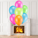 Neon Rainbow Helium Latex