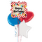 Pirate Ship Birthday Inflated Foil Balloon Bouquet