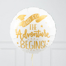 Adventure Begins Graduation Inflated Foil Balloons