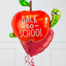 Back To School Apple Inflated Foil Balloons