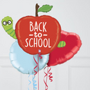 Back To School Apple Inflated Foil Balloons