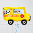 Back To School Bus Inflated Foil Balloon