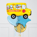 Back To School Bus Inflated Foil Balloon