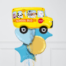 Back To School Bus Inflated Foil Balloon