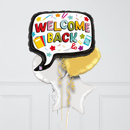 Back To School Message Inflated Foil Balloon