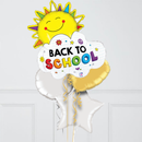 Back To School Sunshine Inflated Foil Balloon