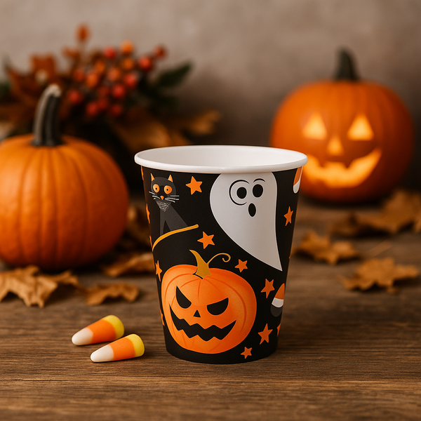 Bats & Boos Halloween 9 oz Cups 8ct
