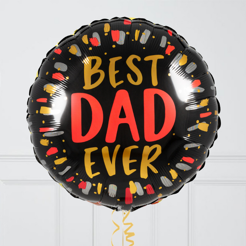 Best Dad Ever Father's Day Inflated Foil Balloons