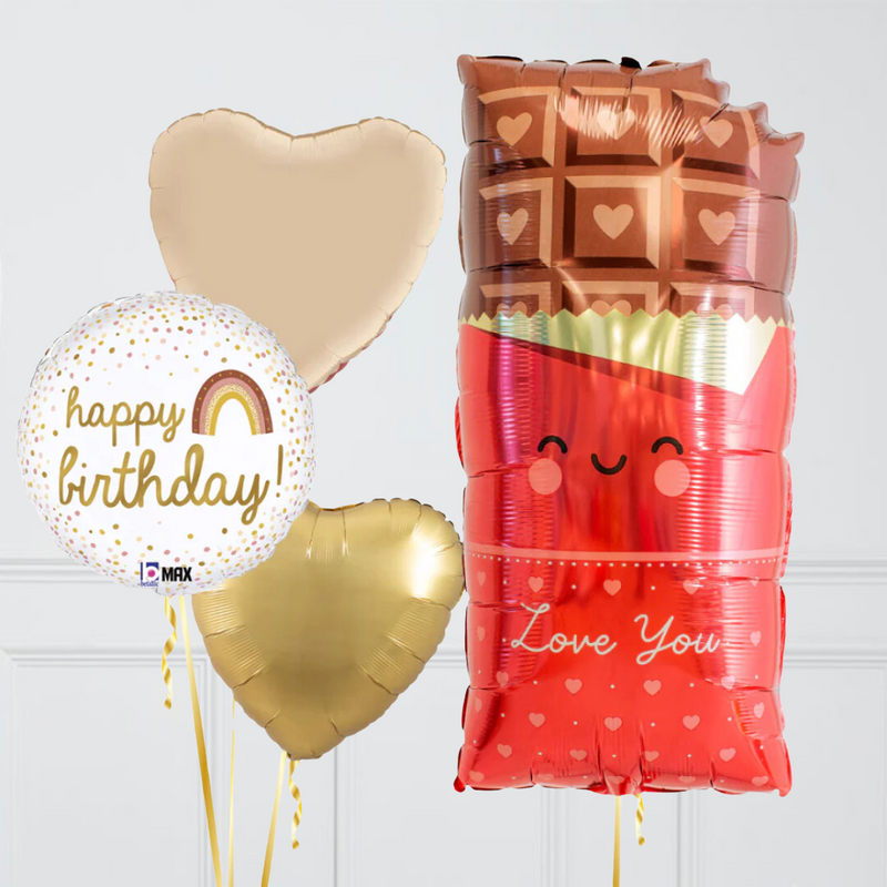 Birthday Chocolate Balloon Package | Balloonfactory.ie – BalloonFactory.ie