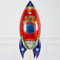 Birthday Space Rocket Balloon Package