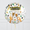 Champagne Cheers Stars Inflated Foil Balloon Bunch