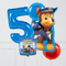 Chase Paw Patrol Inflated Birthday Balloon Bunch