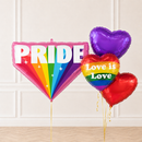Burst of Pride Inflated Balloon Package