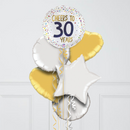 Cheers to 30 Years Foil Balloon Bunch